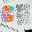 Flower Petals Metal Cutting Dies Stencils For DIY Paper DIY Decor L9A6