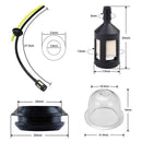 Universal Accessories Fuel Pants Petrol Pipe Line Tube for Trimmer Garden Tools