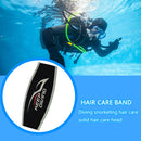Neoprene Scuba Diving Cover Head Strap Hair Band Strap-Wrapper (Dark Grey) Newly