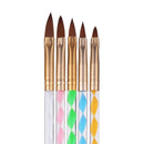 Acrylic Carving Drawing Liner Painting Pen Manicure Tools Nail Art Brushes