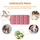 12 Cell Silicone Waffle Chocolate Mould Non-Stick Baking Cake Decoration Tool