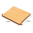 Retro Wood Board Accessories for Hand Cranked Music Box Xmas Child Kid Gift