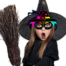 Halloween Scraping Masks with Flexible Ropes Trick or Treat Game Scraping