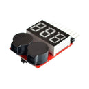 Meter Tester RC Voltage Display Alarm Buzzer Battery Low Lipo Battery Monitor