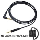 3.5mm to 2.5mm Audio Cable Wireless Headset Cord for Sennheiser HD4.40BT Newly