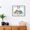 #A Partial Cross Stitch 14CT DIY Cartoon Baby Counted Home Decoration Hanging