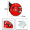 Replacement Horn, Universal for Truck Jeep Car Bass Warning Loudspeaker Newly
