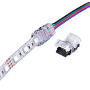 Wire to LED Strip Connector PCB Adapter Quick Connection 2Pin 3Pin 4Pin 5Pin