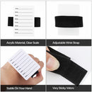Back Of The Hand Eyelash Extension Holder Acrylic Lash Tray Display Pallet