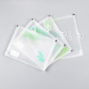 Waterproof Matte Paper Holder File Folder Pencil Case Transparent Document Bag