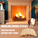 Kindling Wood Fire Starter Sticks - Safer & Quicker BBQ Burning Firestarters