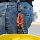 3pcs Glove Grabber Clamp Catcher Safety Working Clip Holder Hanger (Orange)