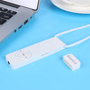 MP3 Player Strip Lossless Sound Support 64GB TF Card Media Players (White) Newly