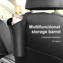 Car Hanging Water Bottles Rack Holder Waterproof Bucket Backseat Garbage Can