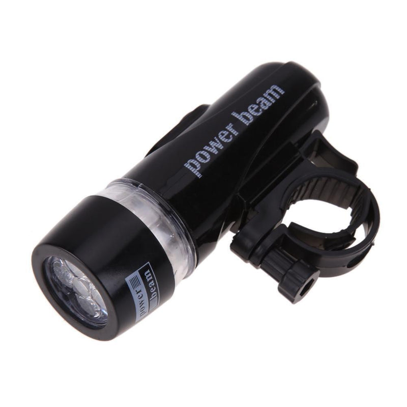 2 Modes Waterproof 5 LED Bicycle Light Front Lamp Torch Bike Flashlight
