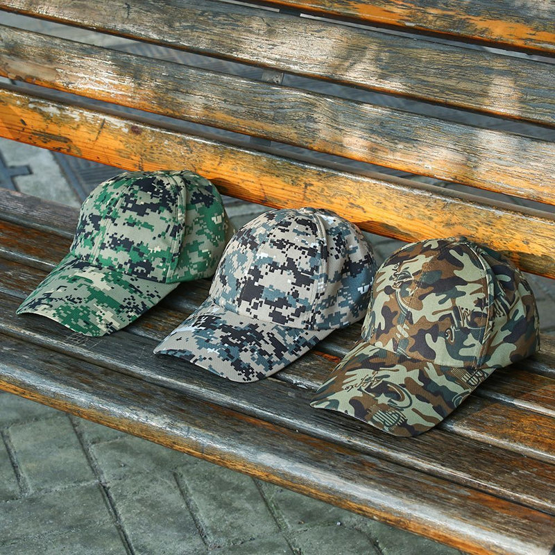 Jungle Hunting Headwear Camouflage Baseball Cap Snapback Sunhat Military Hat