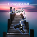 Portable Fishing Line Winder Reel Line Spooler Spooling Winding System Clip Type