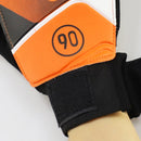 Kids Soccer Football Goalkeeper Gloves Finger Protection Gloves (Orange 6) Newly