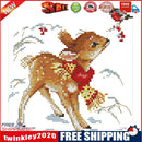 14CT Printed Partial Cross Stitch Handcraft Little Deer Artwork Wall Decor