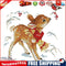 14CT Printed Partial Cross Stitch Handcraft Little Deer Artwork Wall Decor
