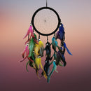 Dream Catcher Wall Hanging Decor Feather Dreamcatcher Handmade Ornament Gift