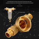 Copper Faucets Front Purifier Household Tap Water Heater Pre-Filter (25mm) Newly
