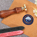#A Time Series Sealing Wax Stamp Head Replace NO Handle for DIY Envelopes Decor