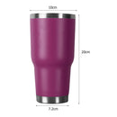 Thermal Mug Beer Cup Tumbler Stainless Steel Vacuum Insulated Coffee Tea Cu