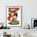 Partial Cross Stitch 14CT Cotton DIY Everything Goes Well Embroidery Kits Crafts