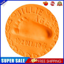 3PC20g Baby Care Hand Foot Inkpad Soft Clay Washless Footprint Mud (Orange)
