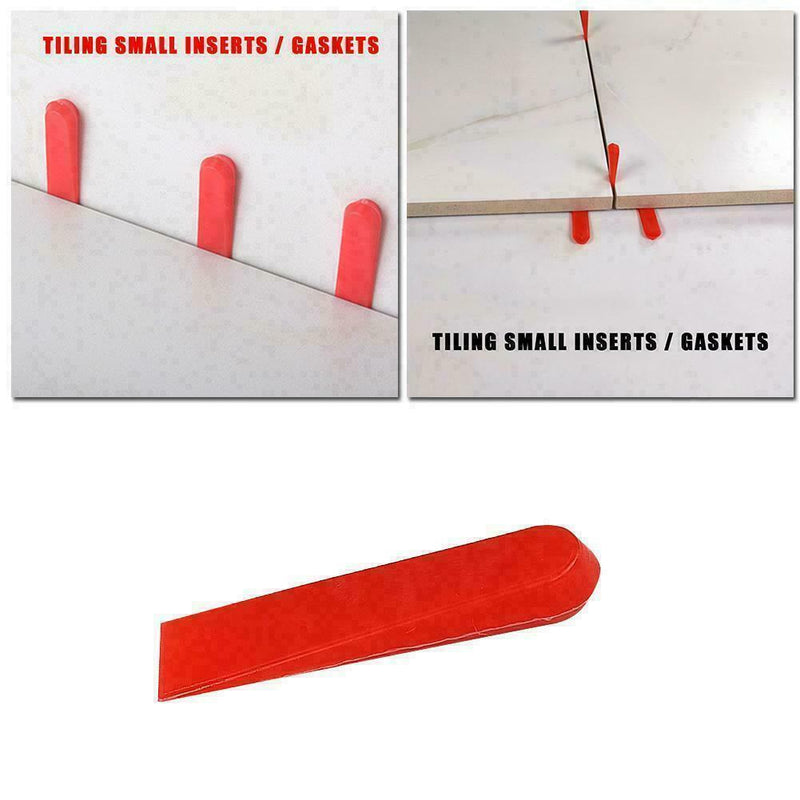 100PCS Tile Leveling System Levelling Clips, Wedges Sale For Wall Floor A4Q0