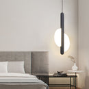 Lamp Misplaced Semicircle Design Pendant Lamp Ceiling Light LED Modern Style