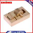 1 Set Carving Tools Pure Copper Leather Craft Leather Edge Dye Oil Sewing DIY Ha