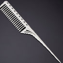 Anti-static Hairdressing Comb Hair Trimmer Comb for Hair Styling (White) Newly