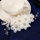 Jewelry White Flower Bridal Clips Bridesmaid Tiara Hair Combs Flower Hair Pin