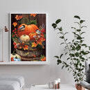 5D DIY Full Round Drill Diamond Painting Spiritual Bird Cross Stitch Embroide