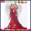Partial Special Shape Drill Diamond Paint Dress Lady Mosaic Rhinestone Pictur