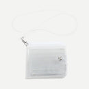 PVC Clear Wallet Women Transparent Glitter Coin Purse Mini Money Card Holder