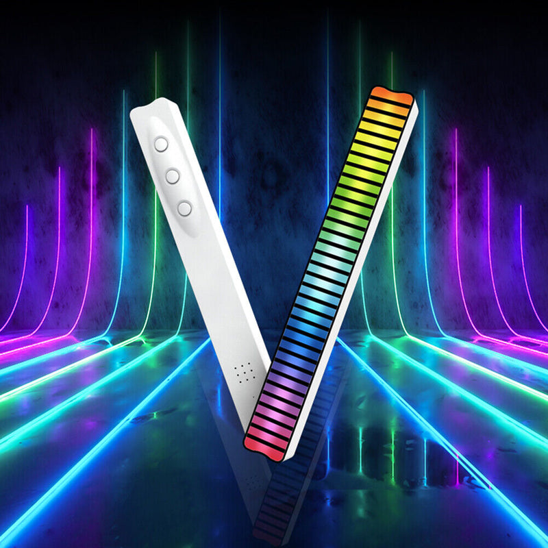 Bluetooth-Compatible APP Control Activated Light Music Rhythm RGB LED Lamp Strip