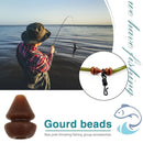 20pcs Fishing Beads Plastic Beads Round Fishing Stops Stopper Carp Fishing Gear