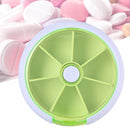 7Day One Week Round Portable Pill Case Medicine Box Storage Organizer(1)