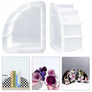 Silicone Mold Washable Reusable Curved Bookends DIY Handicraft & Ornament Newly