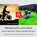 Wireless Anti-Theft Bike Alarm Motorcycle Warning Vibration Sensor (22R1) Newly