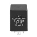 5-Pin EP27 FL27 LED Turn Signal Flasher Relay Decoder Fix Hyper Flash 12V 150
