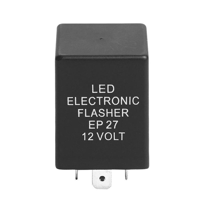 5-Pin EP27 FL27 LED Turn Signal Flasher Relay Decoder Fix Hyper Flash 12V 150