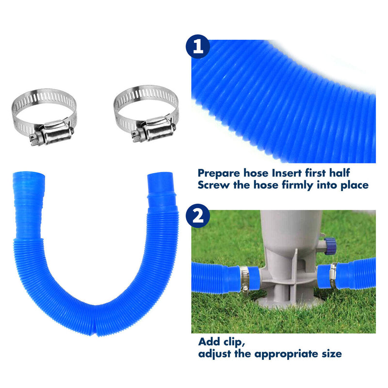 Kinkproof Plastic Material Hose - UV Resistance Water Pipes for Swimming Pool