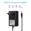 8.4V 2A 18650 Lithium Battery Charger DC5.5mm Power Adapter Charger (EU) Newly