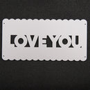 Embossing Paper Card Molds Letters Cutting Dies Basic Border Frame Template