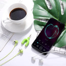 3.5mm Extension Earphone Audio Splitter 1 Male to 2 Female Adapter (Green)
