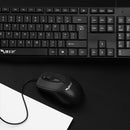 Home office Ergonomic USB Wired Keyboard Mouse Combo Set Kit Desktop PC